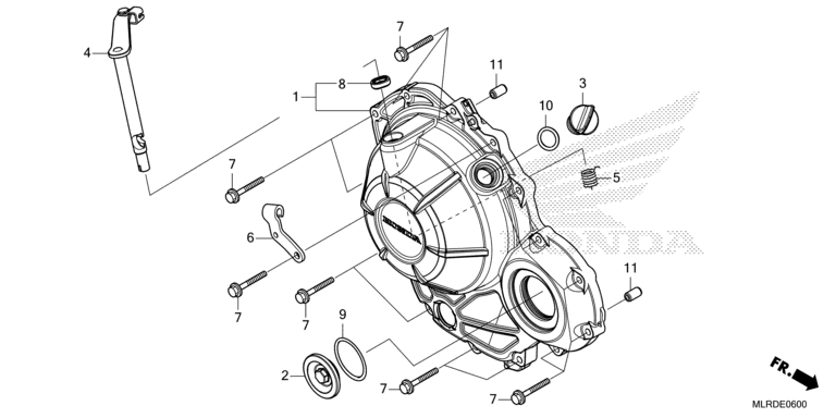 RIGHT CRANKCASE COVER