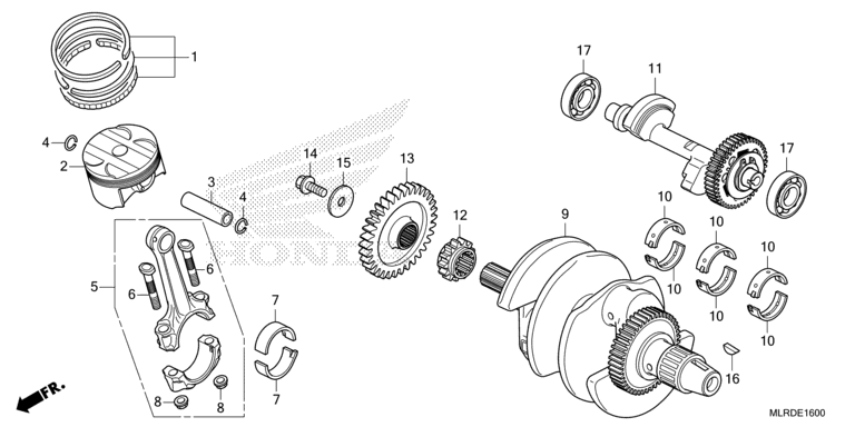 CRANKSHAFT/PISTON