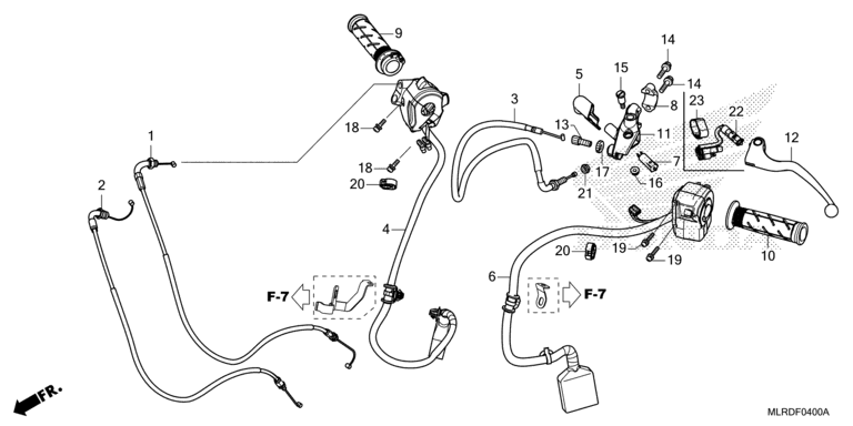 HANDLE LEVER/SWITCH/CABLE