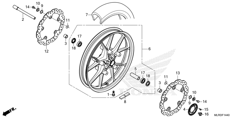 FRONT WHEEL