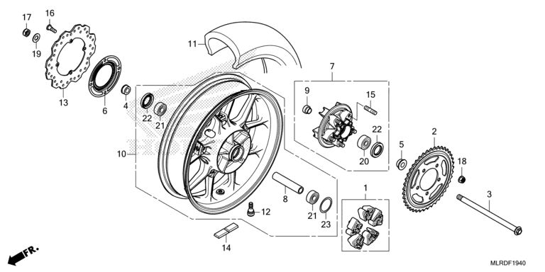 REAR WHEEL
