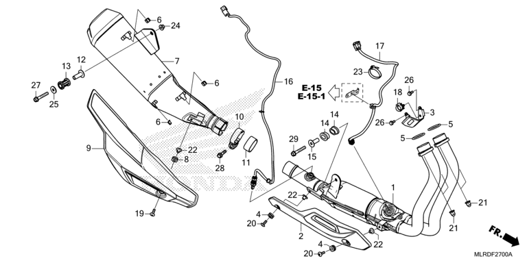 EXHAUST MUFFLER