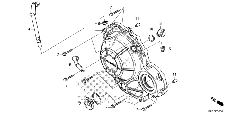 RIGHT CRANKCASE COVER