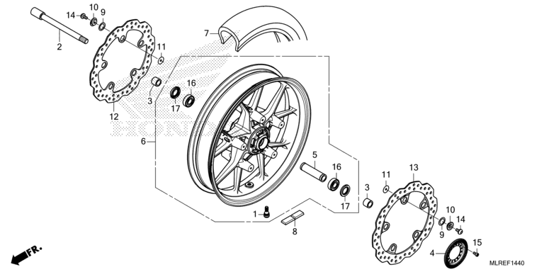 FRONT WHEEL