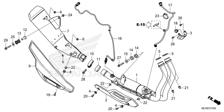 EXHAUST MUFFLER