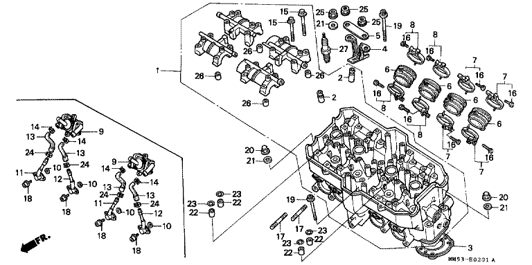 CYLINDER HEAD (CBR1000FK)