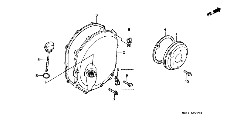RIGHT CRANKCASE COVER
