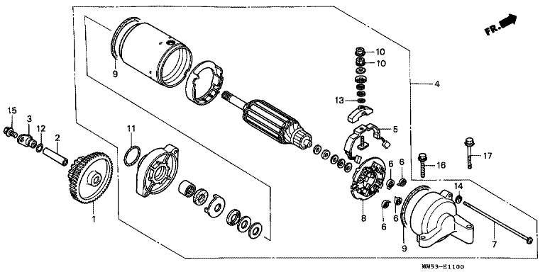 STARTING MOTOR