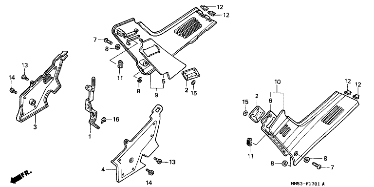 SIDE COVER (CBR1000FK)