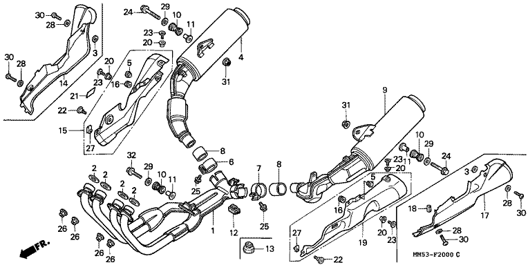 EXHAUST MUFFLER