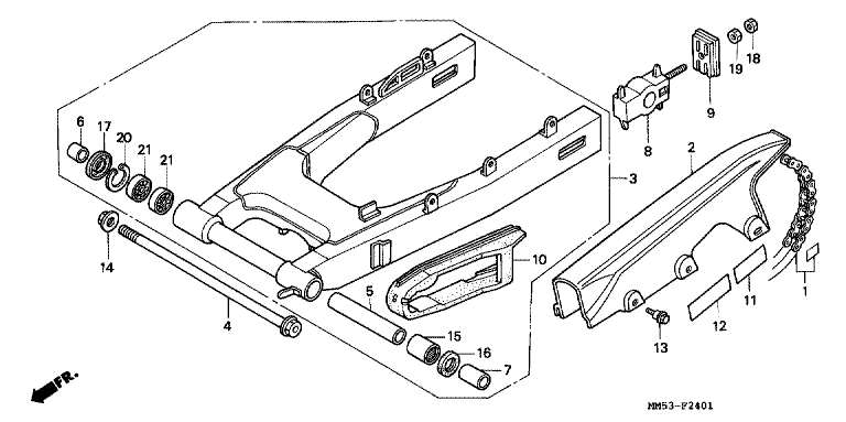 SWINGARM (CBR1000FK)