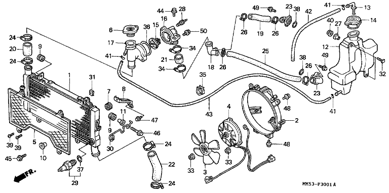 RADIATOR (CBR1000FK)