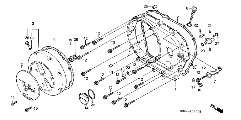 RIGHT CRANKCASE COVER