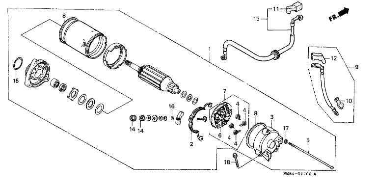 STARTING MOTOR