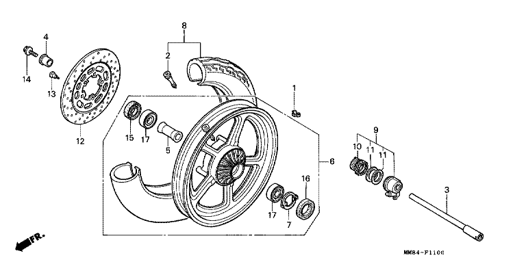 FRONT WHEEL