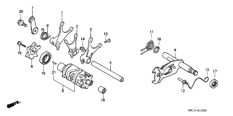 GEAR SHIFT DRUM