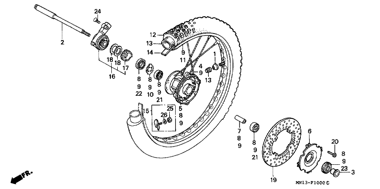 FRONT WHEEL