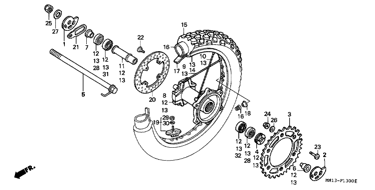 REAR WHEEL