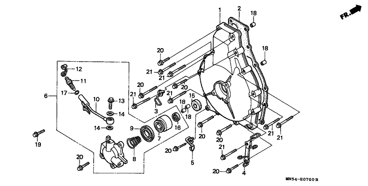 CLUTCH COVER