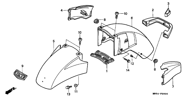 FRONT FENDER