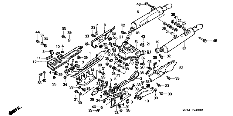 EXHAUST MUFFLER