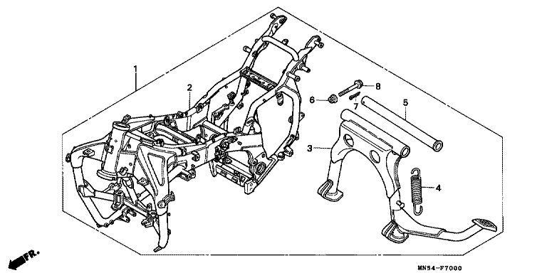 FRAME BODY SET ('90)