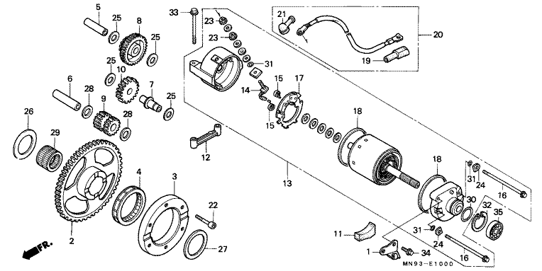 STARTING MOTOR