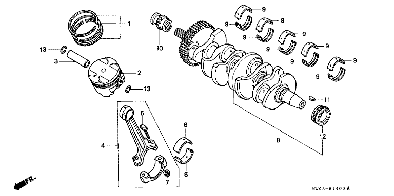 CRANKSHAFT/PISTON (1)