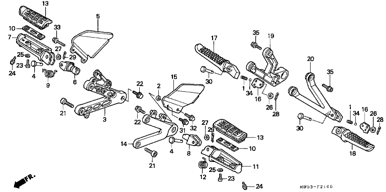 FOOTPEG/FOOTREST (1)