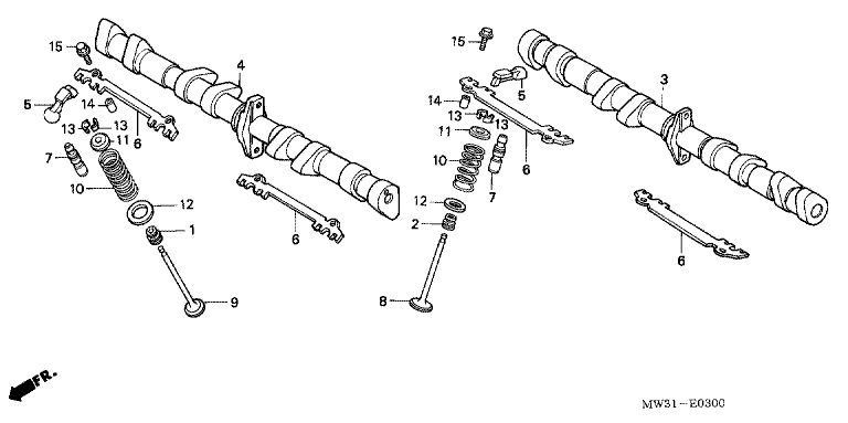 CAMSHAFT/VALVE