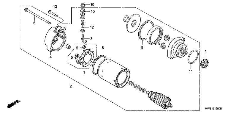 STARTING MOTOR