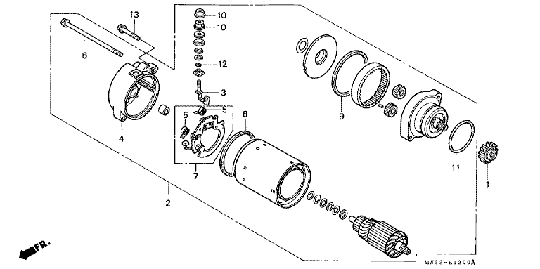 STARTING MOTOR