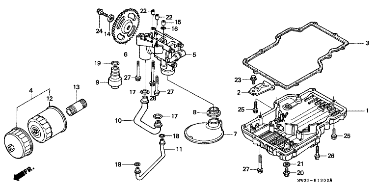 OIL PAN/OIL PUMP