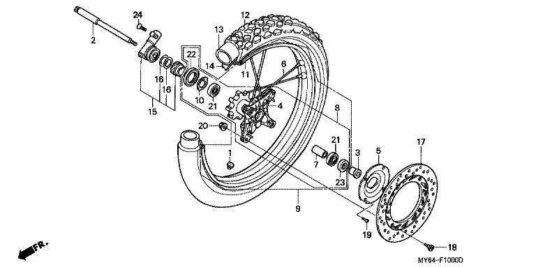 FRONT WHEEL