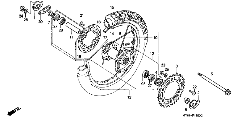 REAR WHEEL