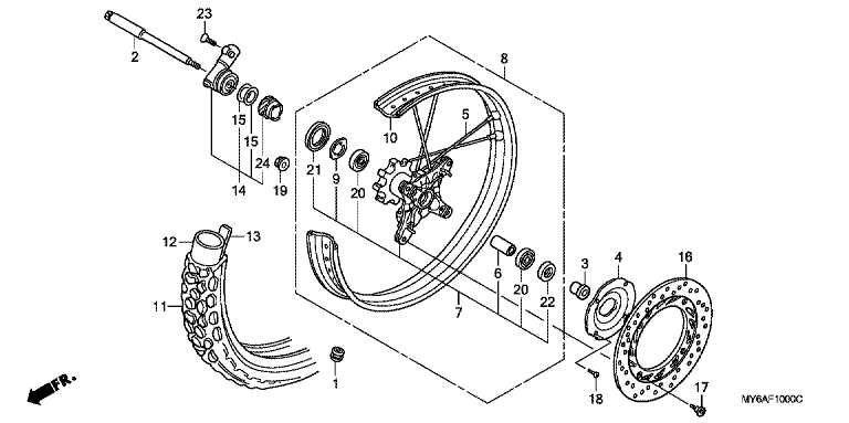 FRONT WHEEL