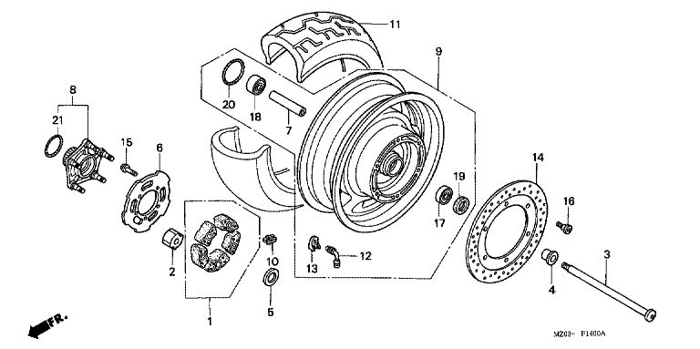 REAR WHEEL