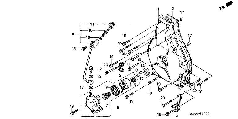 CLUTCH COVER