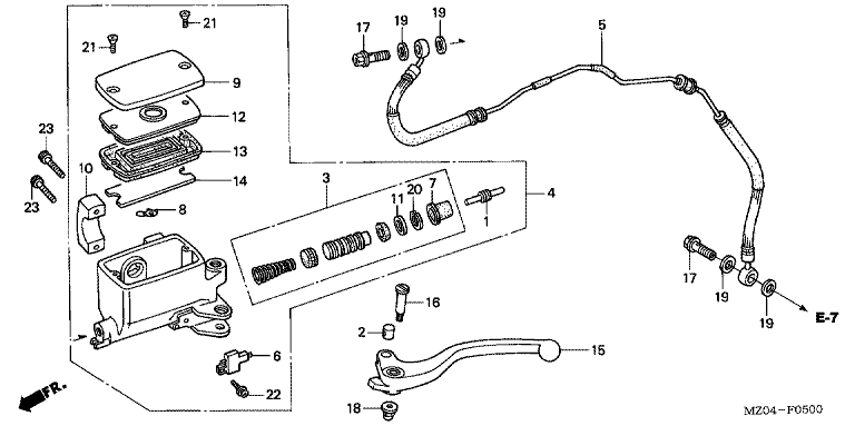 CLUTCH MASTER CYLINDER