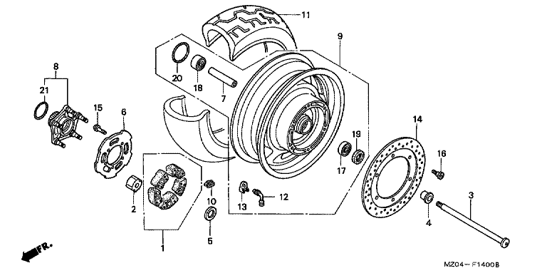 REAR WHEEL