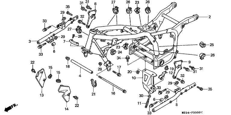FRAME BODY
