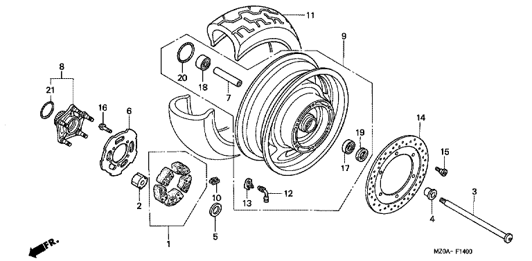 REAR WHEEL