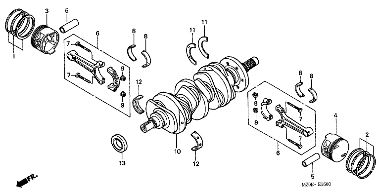 CRANKSHAFT/PISTON