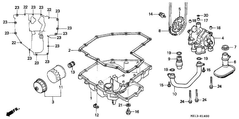 OIL PAN/OIL PUMP