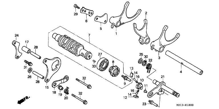 GEARSHIFT DRUM